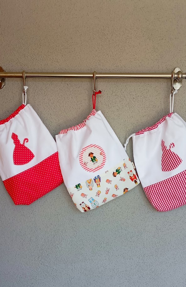 Bolsitas de tela personalizadas para San Fermín